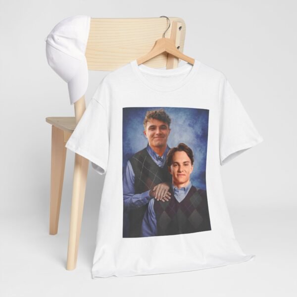Lando Norris & Oscar Piastri Step Brothers T-Shirt | McLaren F1 Duo | Funny Racing Fan Tee | Formula 1 Gift Funny Unisex Heavy Cotton - Image 8