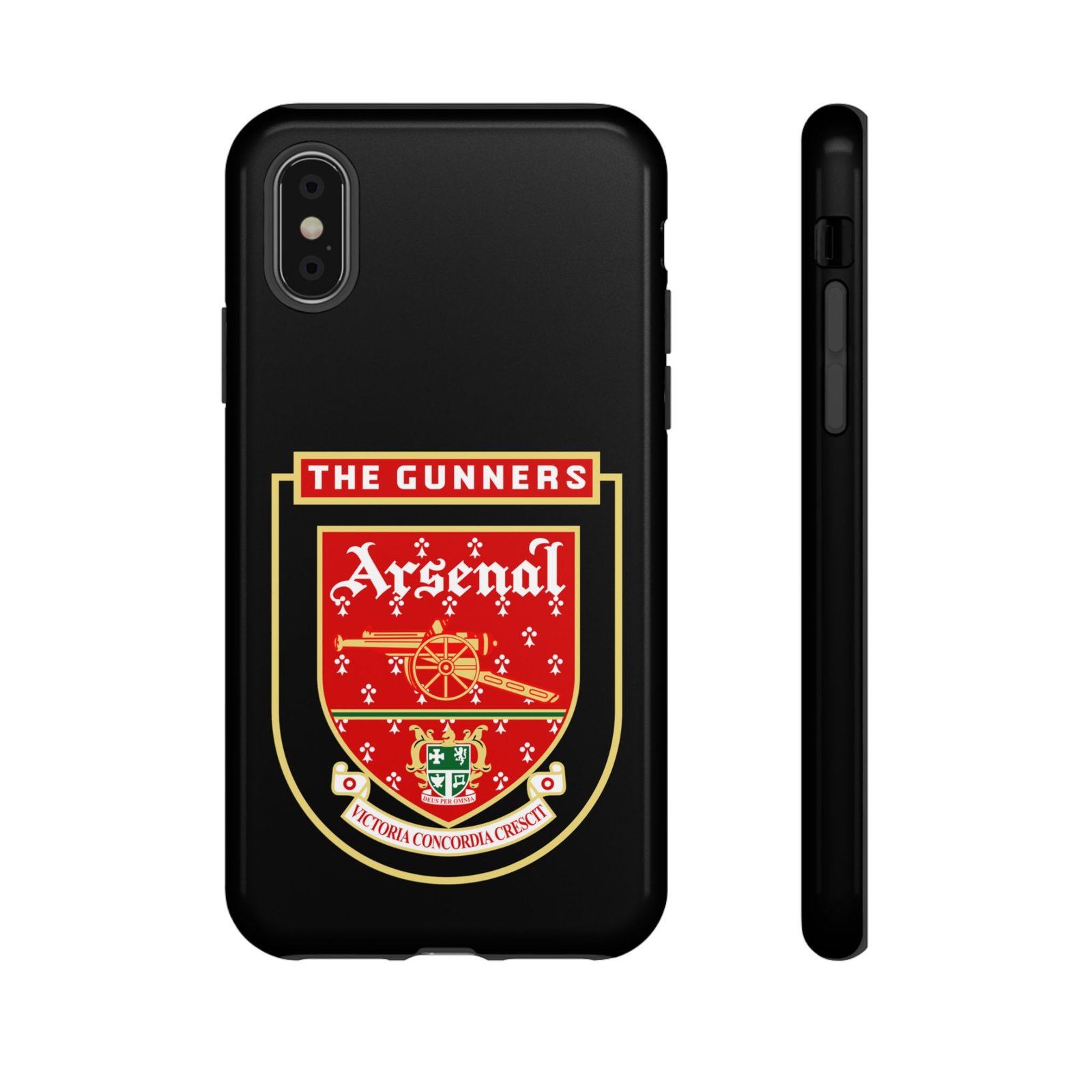Arsenal Vintage Logo Tough Case | iPhone 15, 14, 13, Pro & Pro Max | Retro Arsenal FC Phone Case | Gunners Fan Gift Tough Cases - Image 4