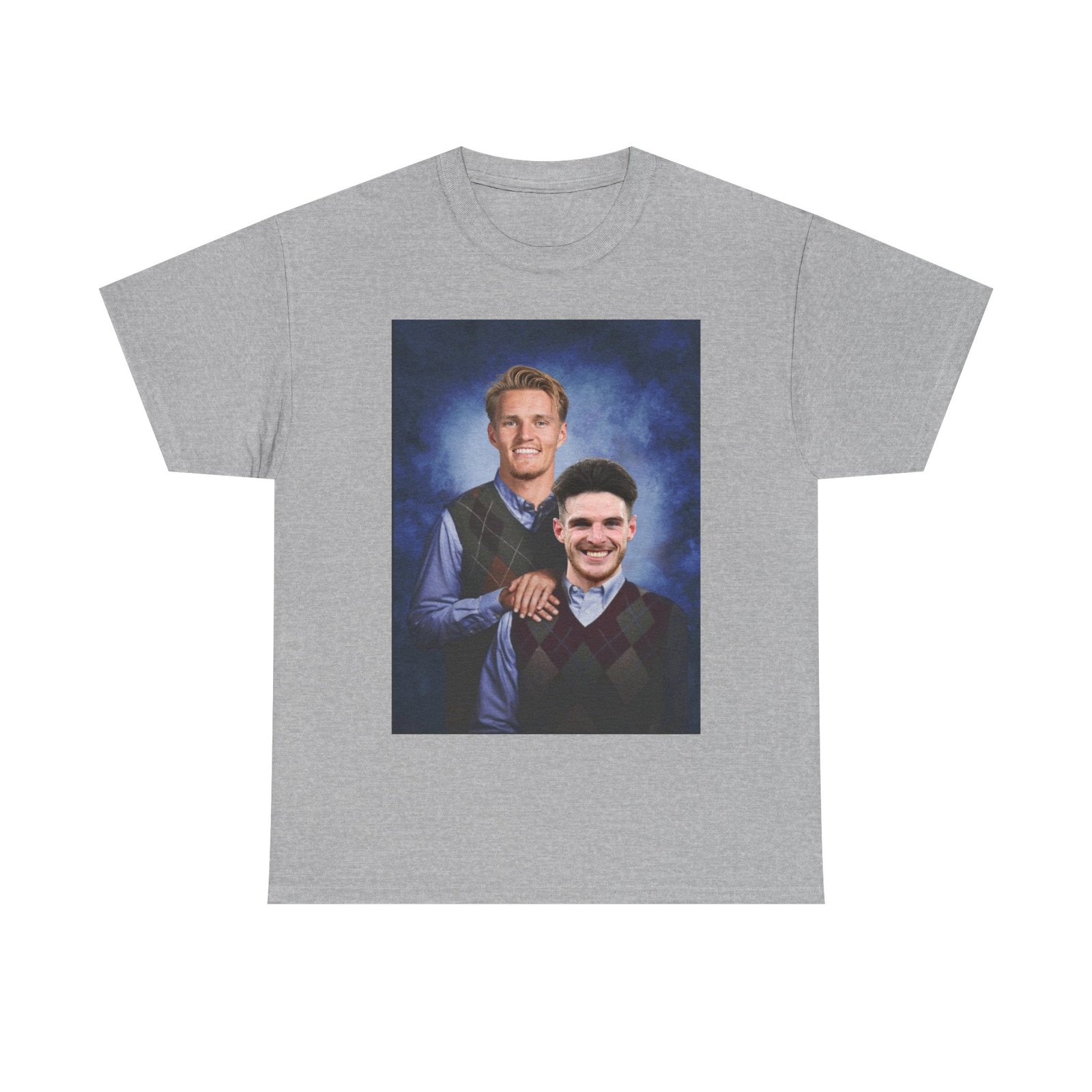 Declan Rice & Odegaard Step Brothers T-Shirt | Arsenal Football Duo Tee | Funny Gunners Fan Gift | Arsenal Merch Funny Unisex Heavy Cotton - Image 27