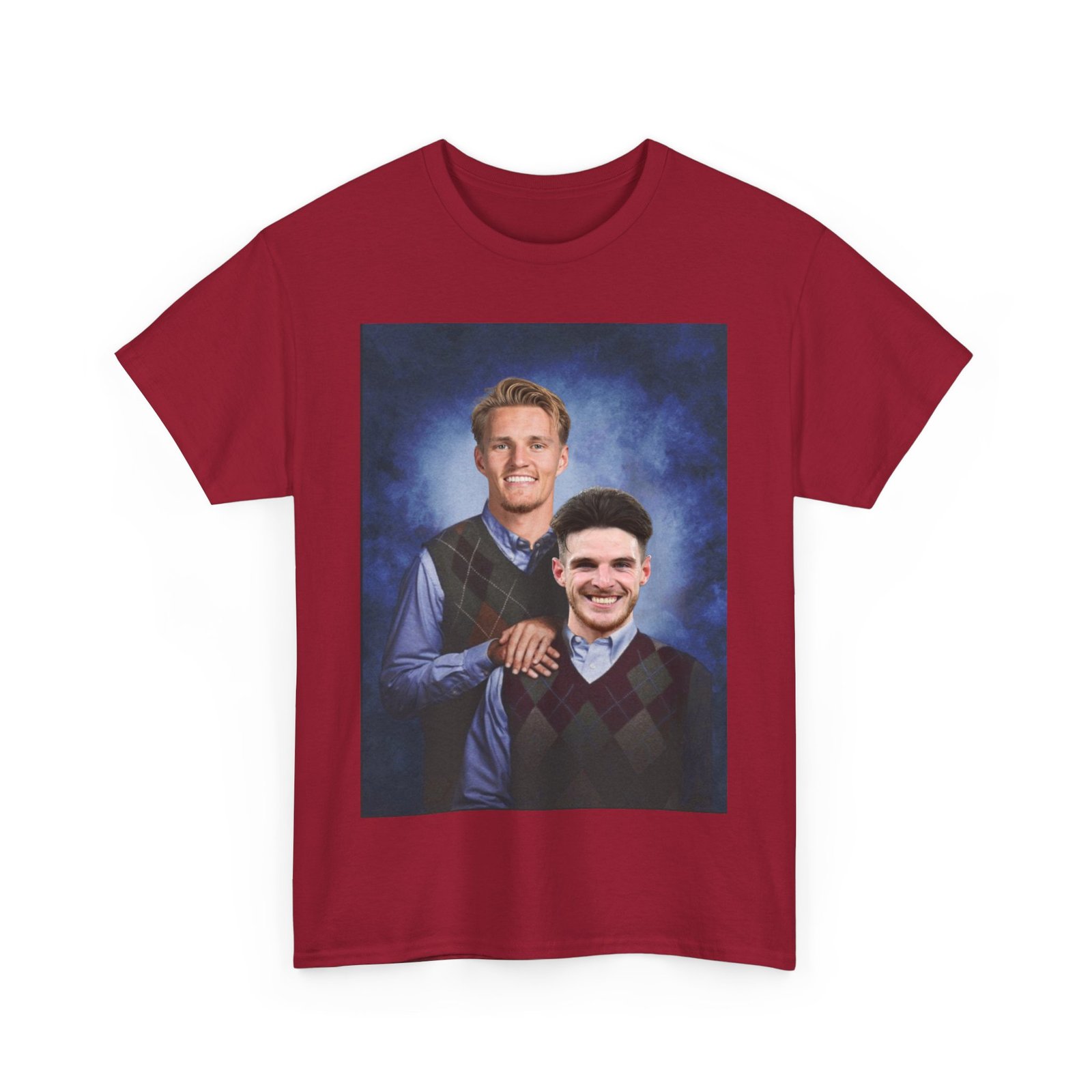 Declan Rice & Odegaard Step Brothers T-Shirt | Arsenal Football Duo Tee | Funny Gunners Fan Gift | Arsenal Merch Funny Unisex Heavy Cotton - Image 33