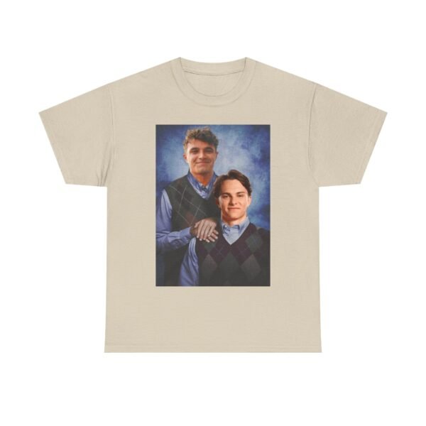 Lando Norris & Oscar Piastri Step Brothers T-Shirt | McLaren F1 Duo | Funny Racing Fan Tee | Formula 1 Gift Funny Unisex Heavy Cotton - Image 18