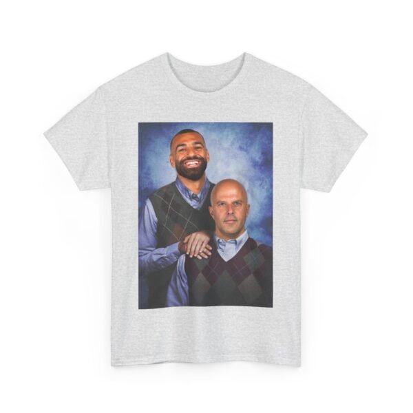 Mohamed Salah & Arne Slot Step Brothers T-Shirt | Liverpool FC Shirt | Football Manager Player Duo Shirt | Soccer Fan Gift, liverpool jersey - Image 11