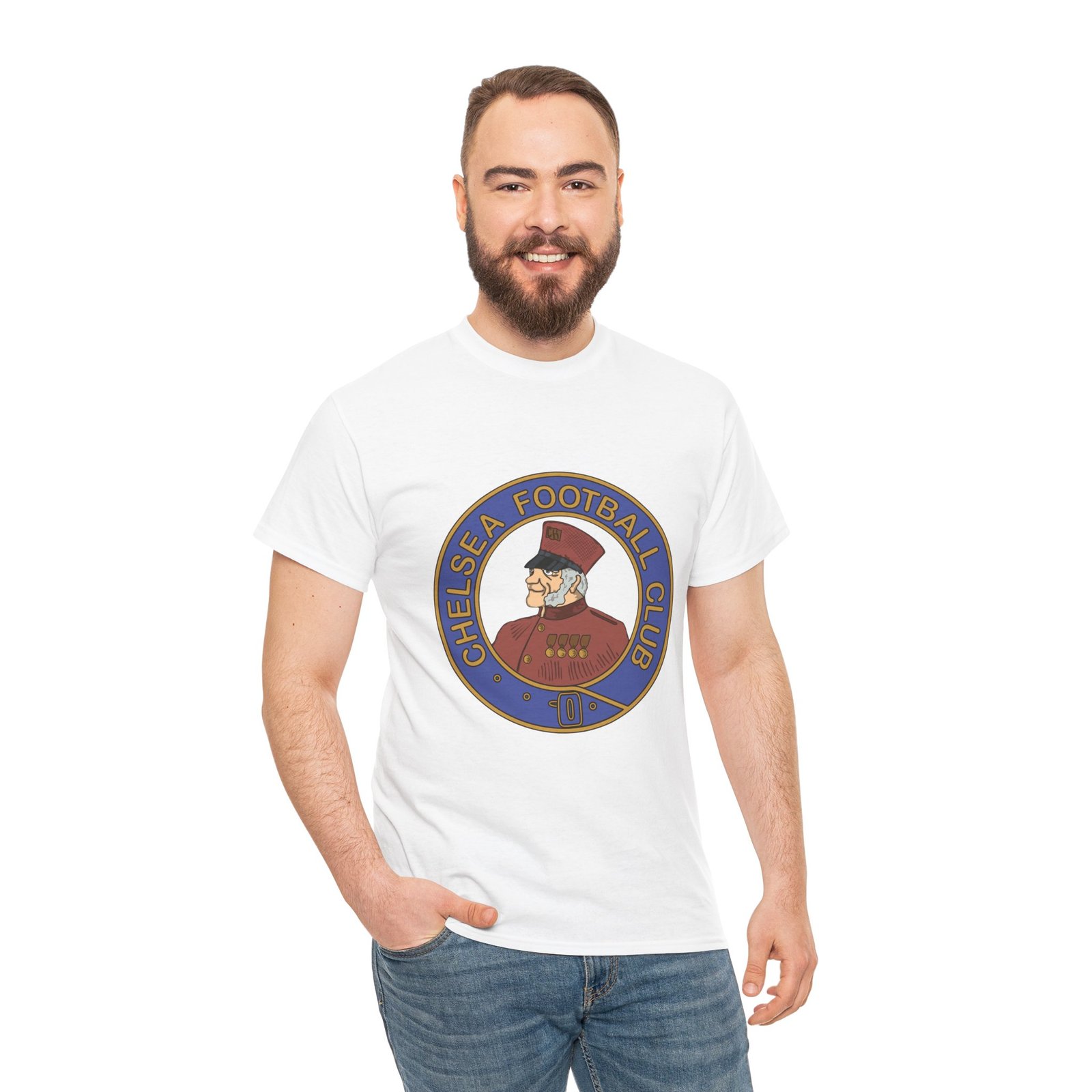 Retro Chelsea FC T-Shirt | Vintage Stamford Bridge Football Shirt | Classic Chelsea Soccer Tee | CFC Fan Gift | Unisex Chelsea Shirt - Image 12