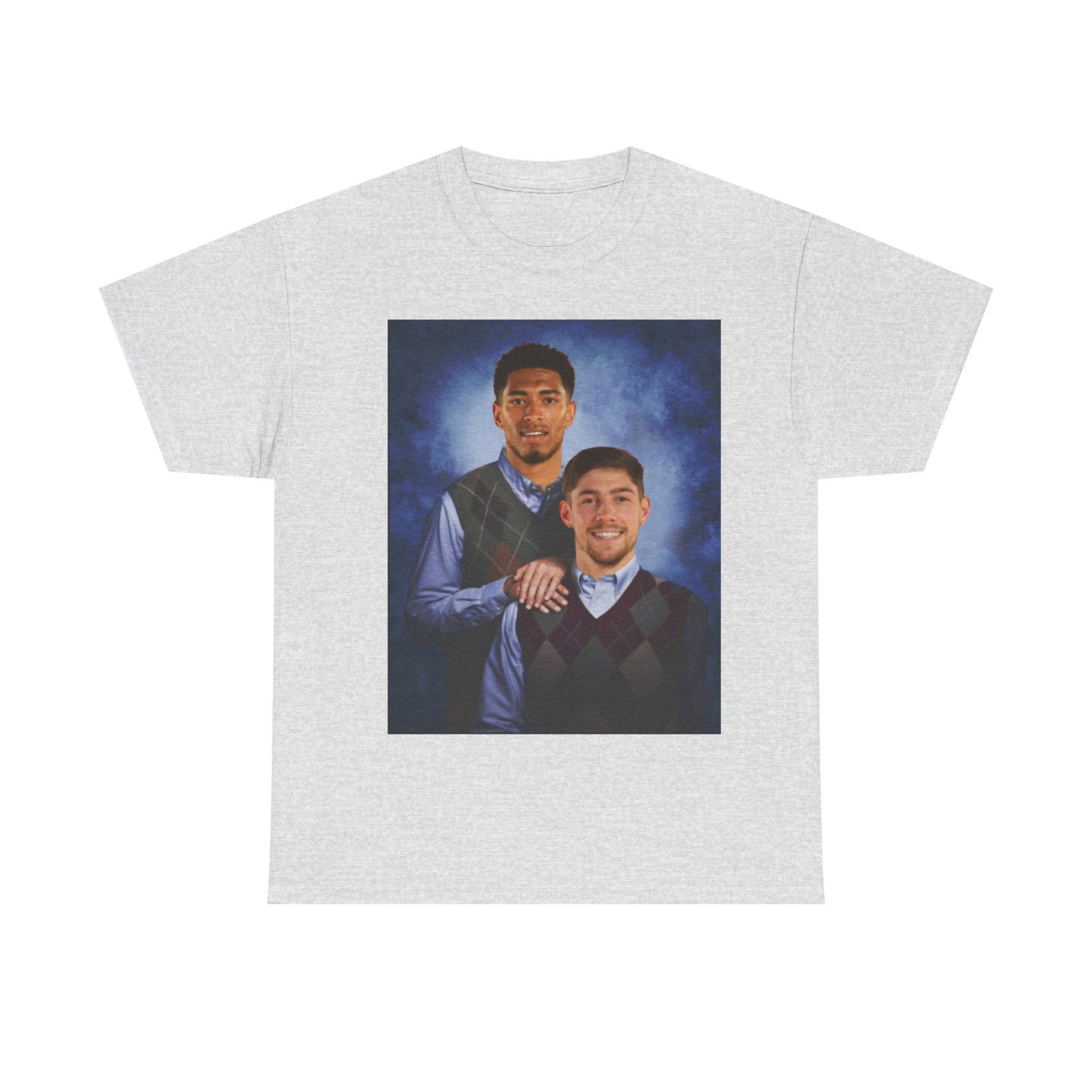 Real Madrid T-Shirt – Jude Bellingham & Valverde Step Brothers Duo – Vintage Madridista Fan Tee - Image 8