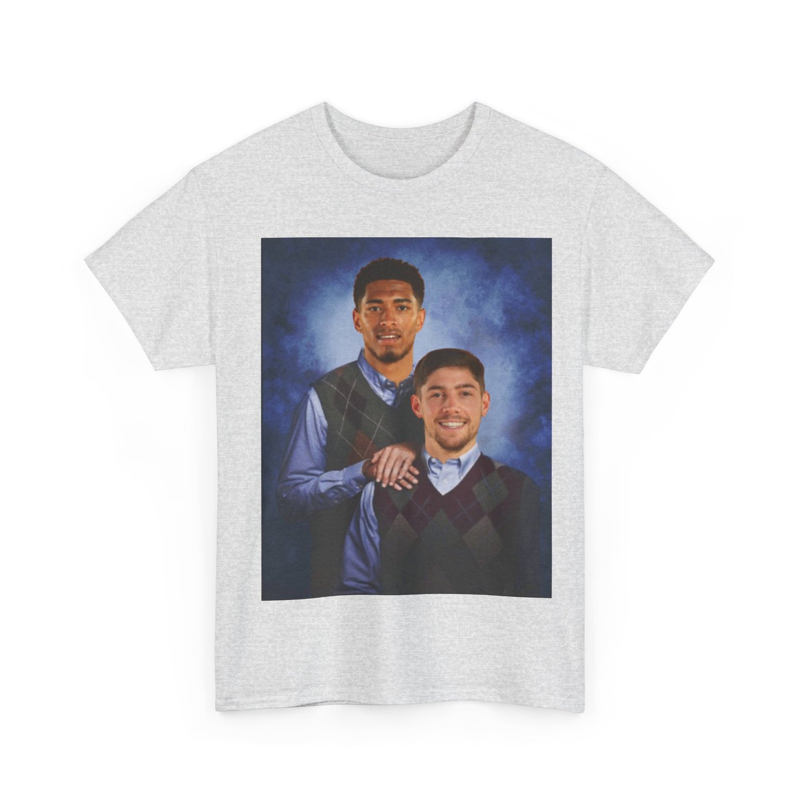 Real Madrid T-Shirt – Jude Bellingham & Valverde Step Brothers Duo – Vintage Madridista Fan Tee - Image 9