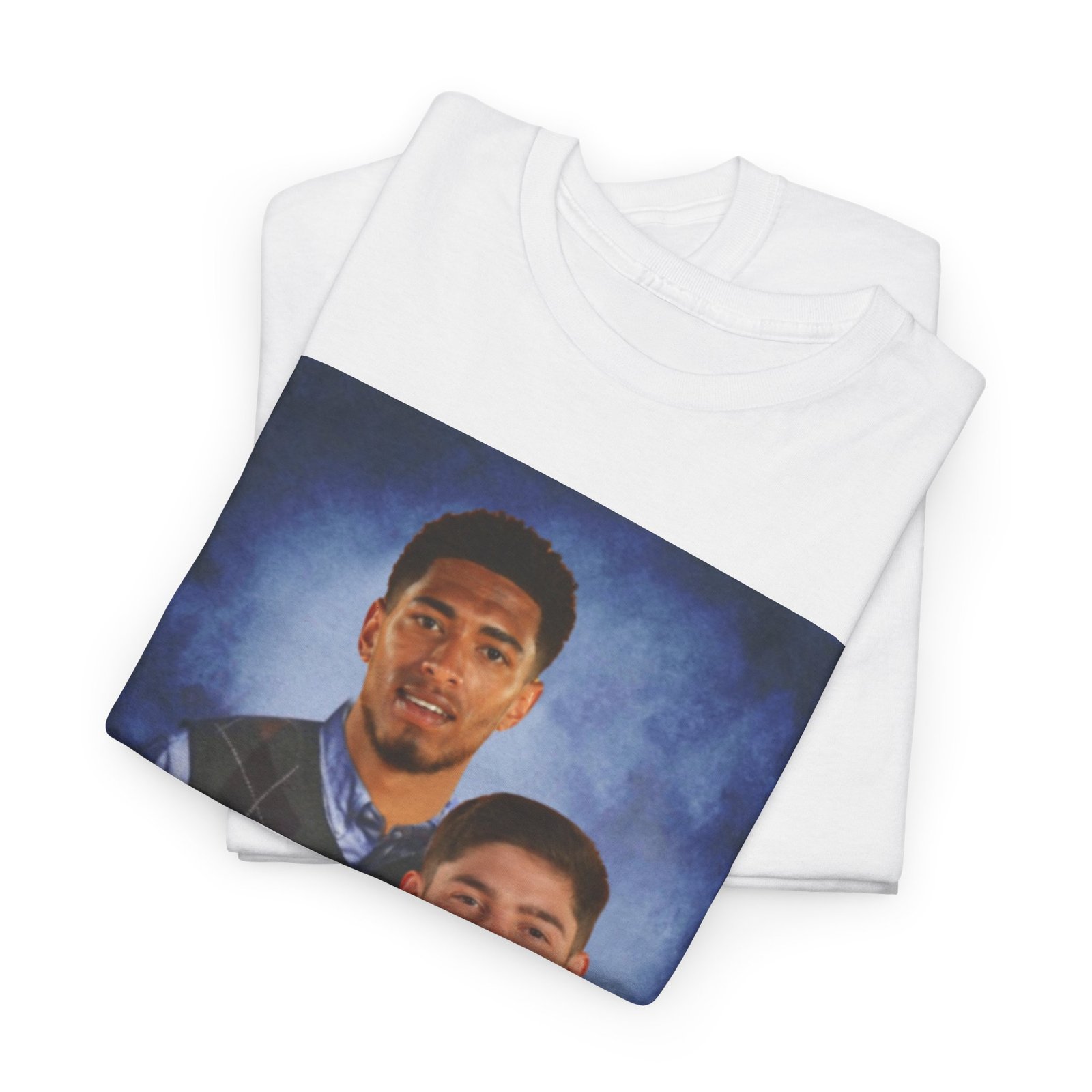 Real Madrid T-Shirt – Jude Bellingham & Valverde Step Brothers Duo – Vintage Madridista Fan Tee - Image 4