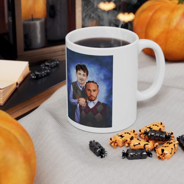 Charles Leclerc & Lewis Hamilton MUG | Step Brothers  F1 Duo Tee | Racing Fan Gift | Funny Formula 1 mug  Funny Mug - Image 10
