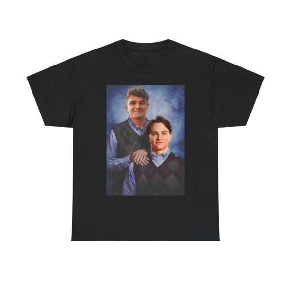 Lando Norris & Oscar Piastri Step Brothers T-Shirt | McLaren F1 Duo | Funny Racing Fan Tee | Formula 1 Gift Funny Unisex Heavy Cotton - Image 13