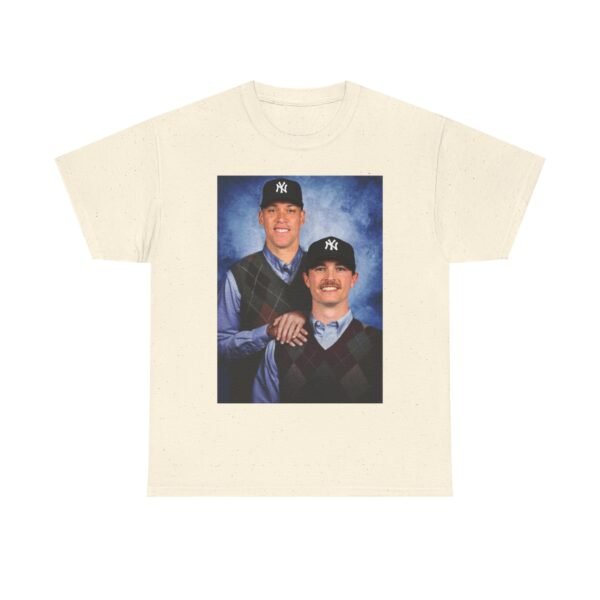 Aaron Judge & Max Fried Step Brothers T-Shirt | New York Yankees Braves Fan Shirt | Funny Baseball Duo Tee | MLB Gift Shirt - Image 19