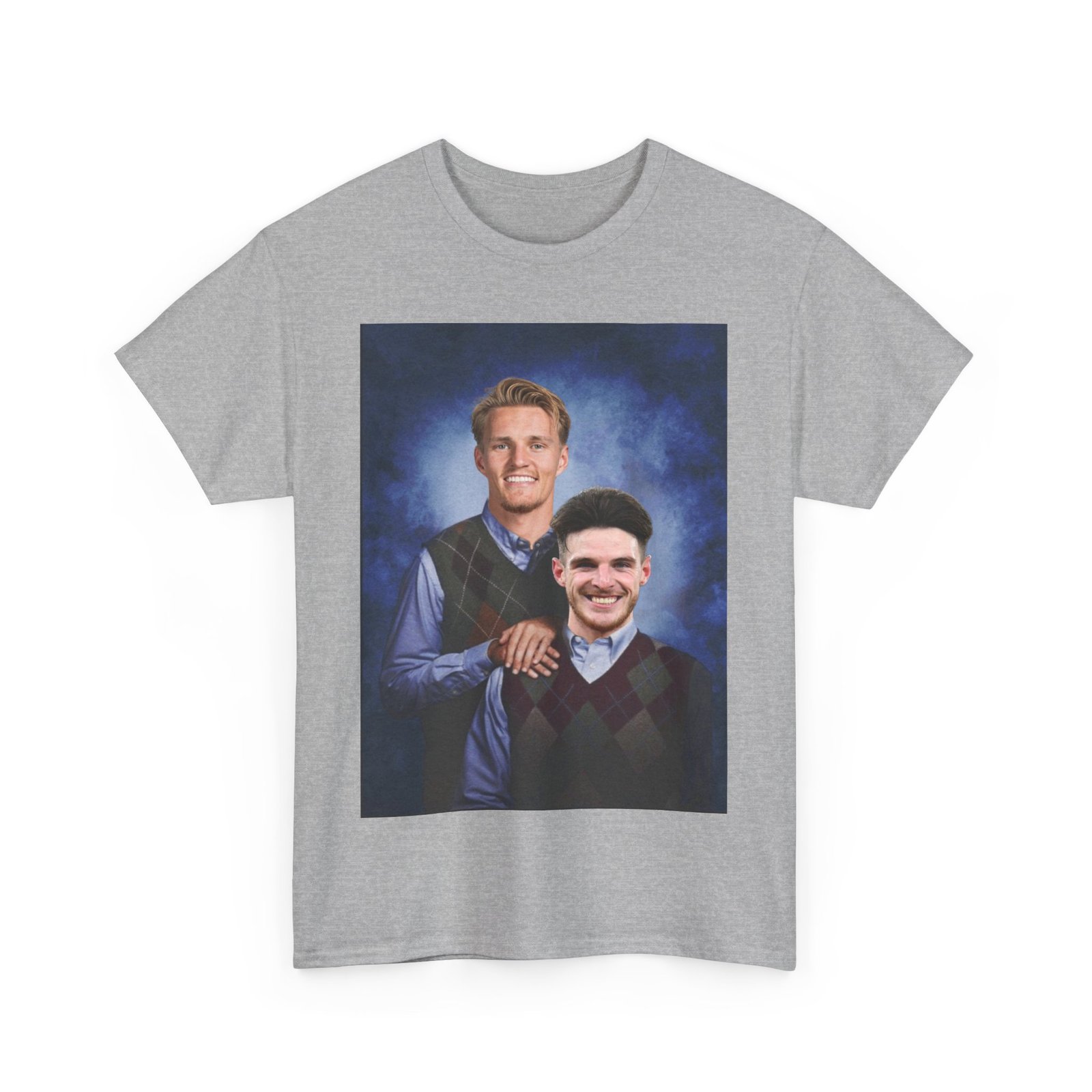 Declan Rice & Odegaard Step Brothers T-Shirt | Arsenal Football Duo Tee | Funny Gunners Fan Gift | Arsenal Merch Funny Unisex Heavy Cotton - Image 28