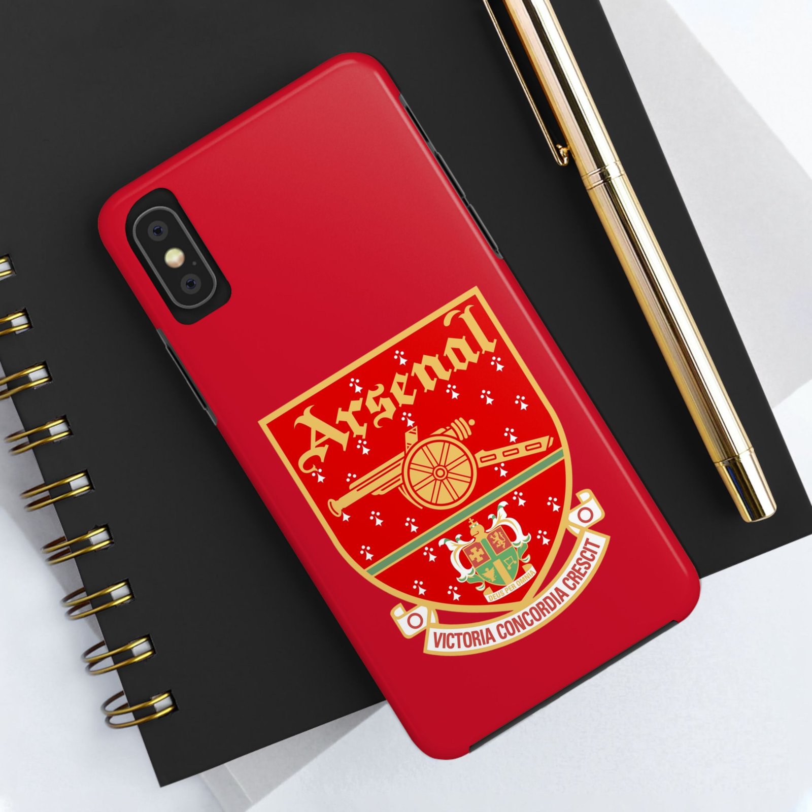 vintage Arsenal Tough Phone Case - Ideal for Fans, Durable Protection, Perfect Gift for Birthdays, Sports Events, Christmas, Custom Design - Image 12