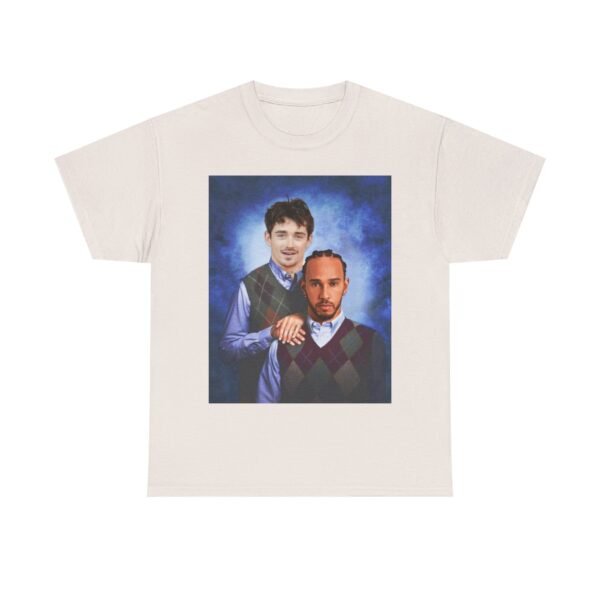 Charles & Lewis T-Shirt | Step Brothers F1 Duo Tee | Racing Fan Gift | Funny Formula 1 Shirt Unisex Heavy Cotton - Image 21