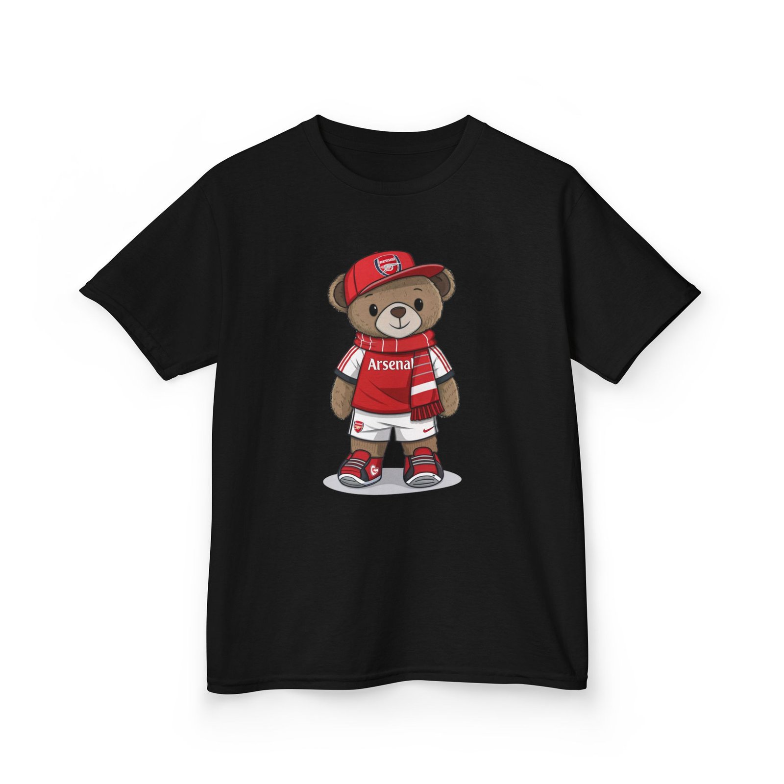 Arsenal Kids T-Shirt | Gunners Youth Football Tee | Junior Arsenal FC Shirt | Soccer Fan Gift for Kids Adorable Kids Tee with Arsenal Bear - Image 11