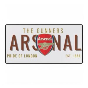 Alternative view of Arsenal Desk Pad – Gunners Gaming Mouse Mat – Arsenal FC Office Accessory & Football Fan Gift