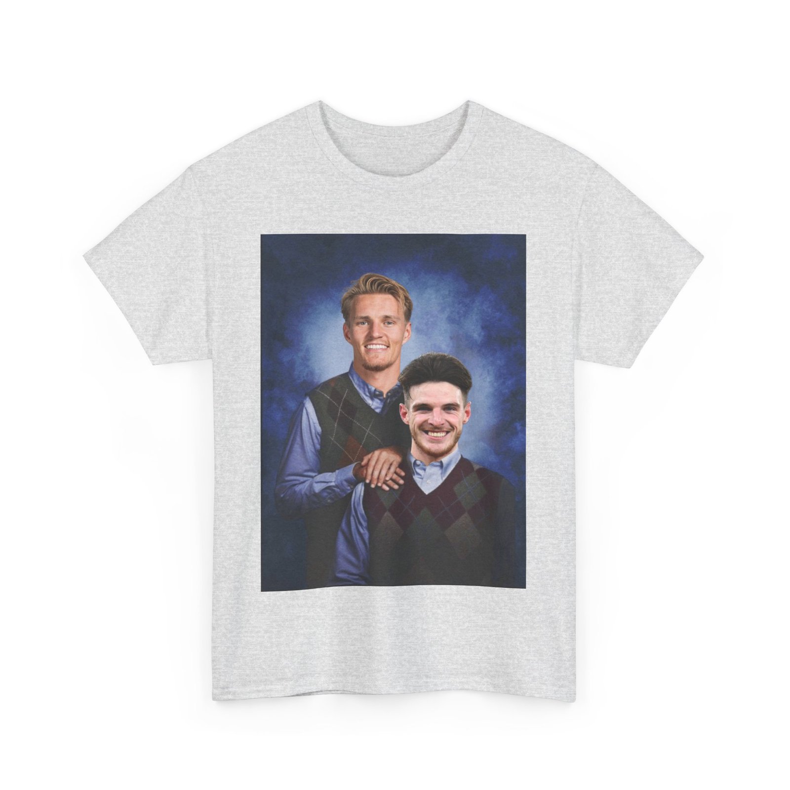 Declan Rice & Odegaard Step Brothers T-Shirt | Arsenal Football Duo Tee | Funny Gunners Fan Gift | Arsenal Merch Funny Unisex Heavy Cotton - Image 13