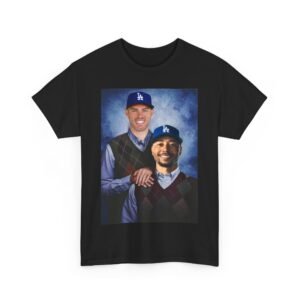Freddie Freeman & Mookie Betts Step Brothers T-Shirt | Dodgers Baseball Tee | Funny MLB Duo Shirt | LA Dodgers Gift Shirt