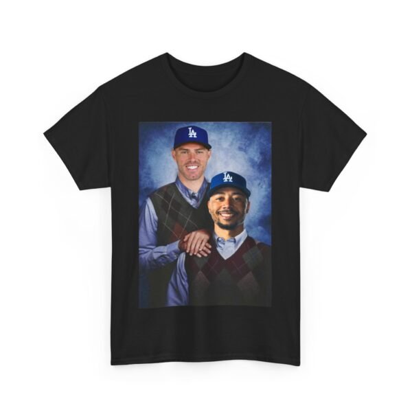 Freddie Freeman & Mookie Betts Step Brothers T-Shirt | Dodgers Baseball Tee | Funny MLB Duo Shirt | LA Dodgers Gift Shirt