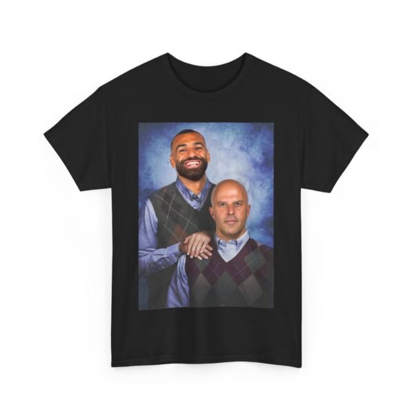 Mohamed Salah & Arne Slot Step Brothers T-Shirt | Liverpool FC Shirt | Football Manager Player Duo Shirt | Soccer Fan Gift, liverpool jersey - Image 15
