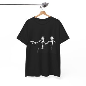 William Saliba and Gabriel Magalhães Pulp Fiction Style T-Shirt | Arsenal FC Shirt | The Gunners | Saliba arsenal |Unisex Heavy Cotton Tee