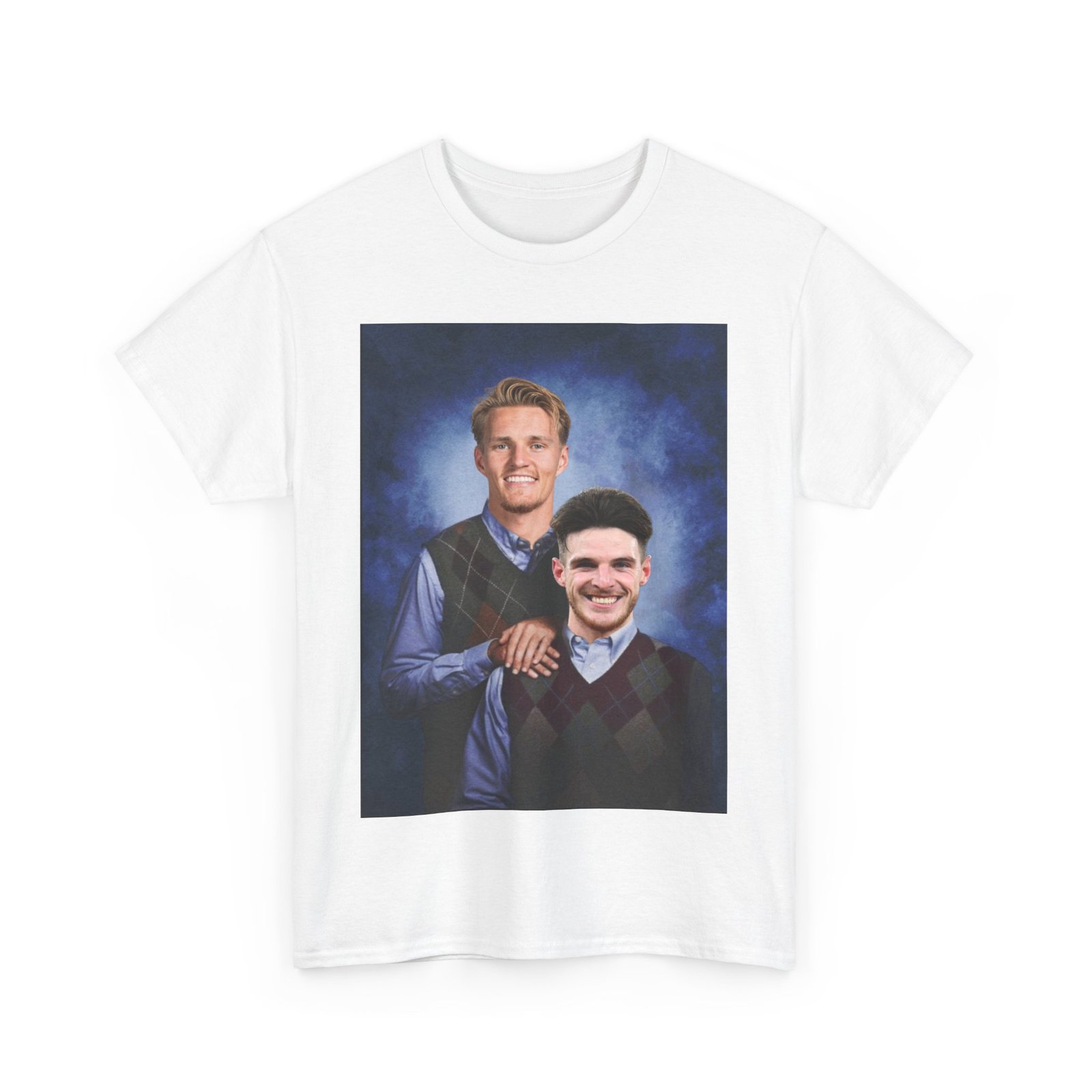 Declan Rice & Odegaard Step Brothers T-Shirt | Arsenal Football Duo Tee | Funny Gunners Fan Gift | Arsenal Merch Funny Unisex Heavy Cotton - Image 7