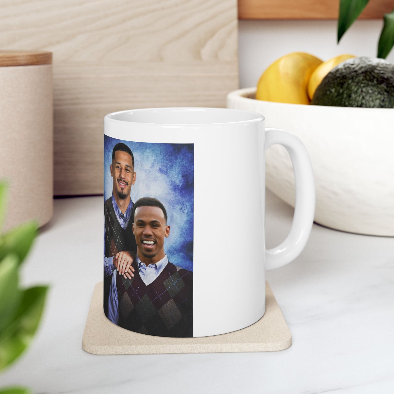 “Step Brothers Arsenal Mug – Gabriel Magalhães & William Saliba Duo – Funny Football Fan Coffee Cup Gift - Image 11
