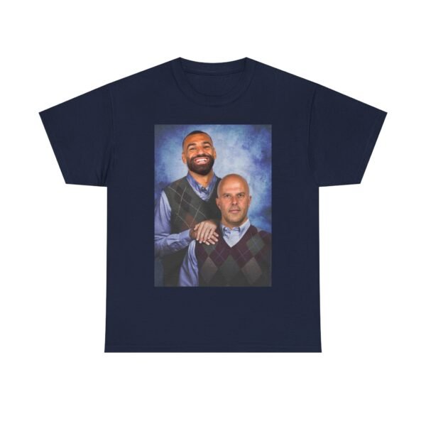 Mohamed Salah & Arne Slot Step Brothers T-Shirt | Liverpool FC Shirt | Football Manager Player Duo Shirt | Soccer Fan Gift, liverpool jersey - Image 21