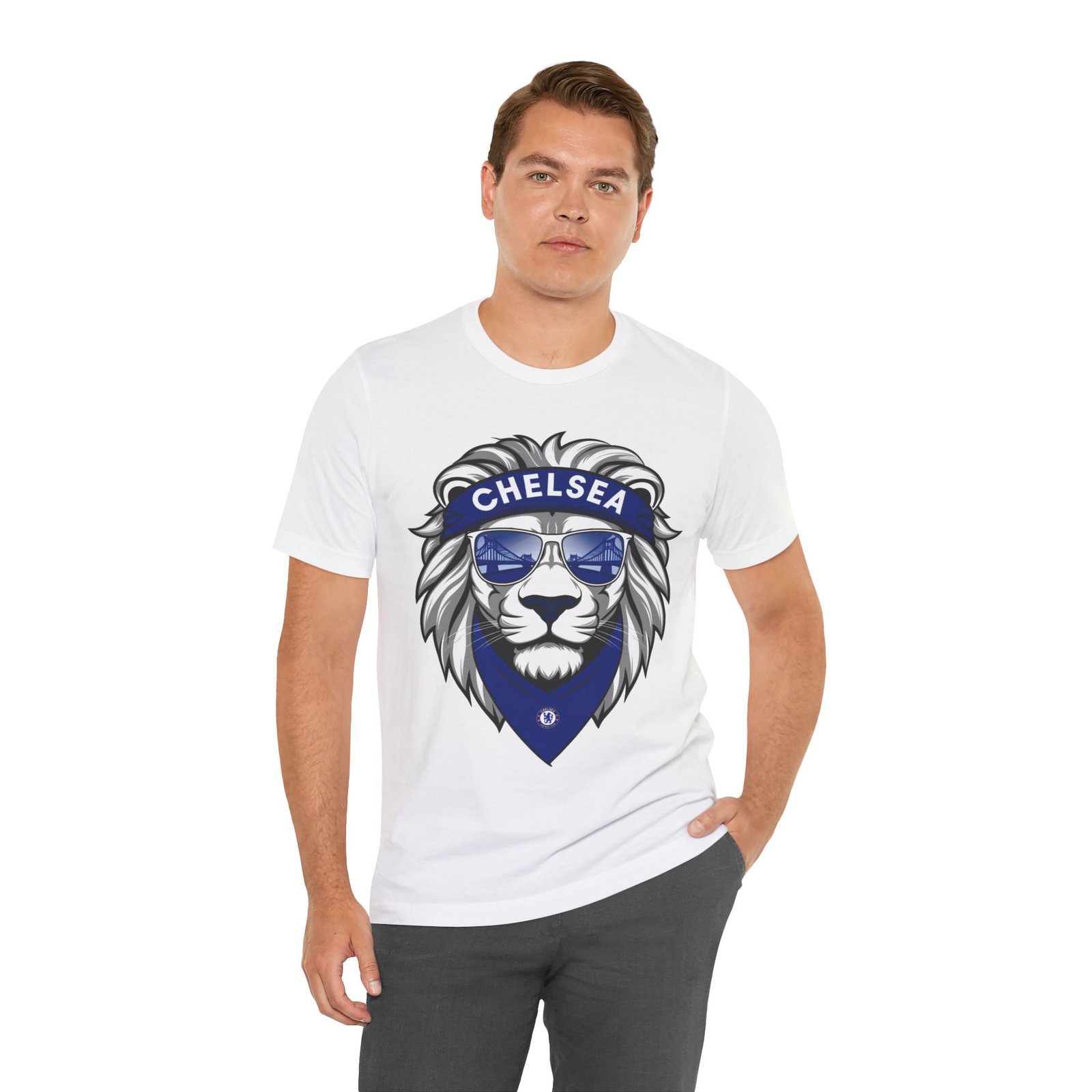 Chelsea Vintage T-Shirt – Retro Chelsea FC Fan Tee – Classic Football Shirt for Blues Supporters - Image 10