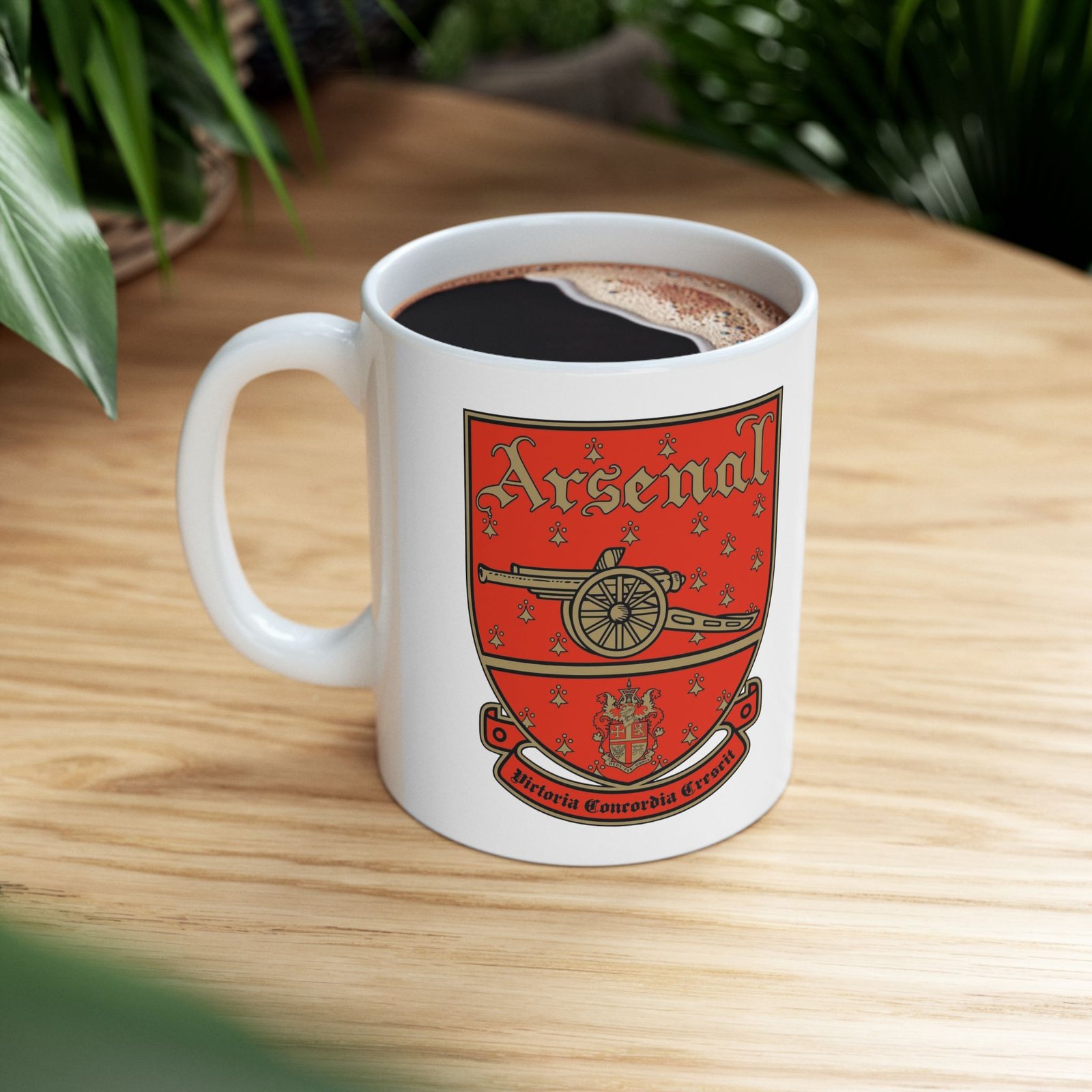 Vintage Arsenal Mug – Retro Arsenal FC Ceramic Coffee Cup – Classic Gunners Fan Gift (11oz, 15oz) - Image 8
