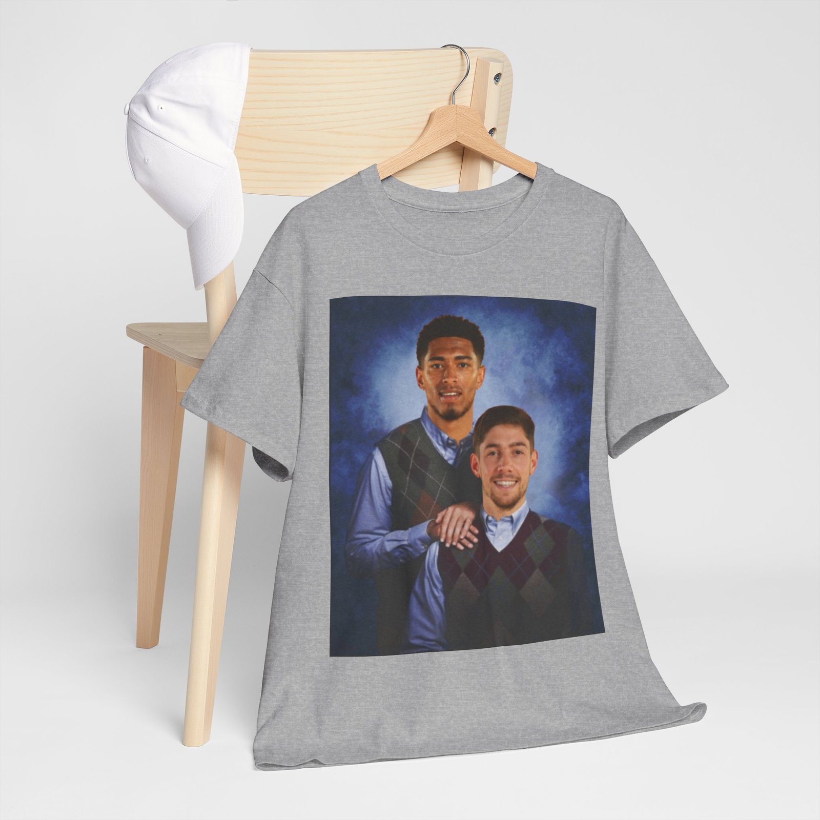 Real Madrid T-Shirt – Jude Bellingham & Valverde Step Brothers Duo – Vintage Madridista Fan Tee - Image 23
