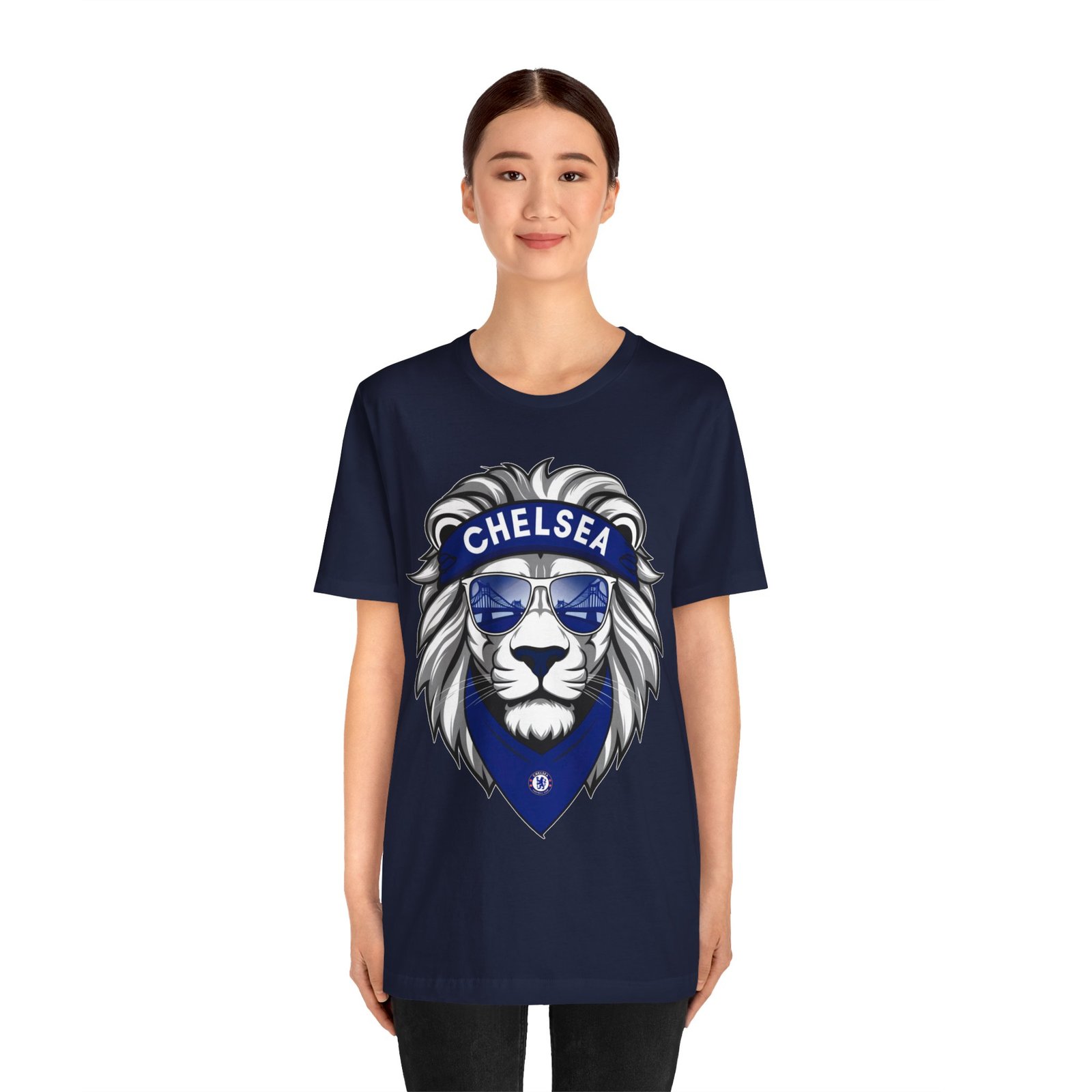 Chelsea Vintage T-Shirt – Retro Chelsea FC Fan Tee – Classic Football Shirt for Blues Supporters - Image 4