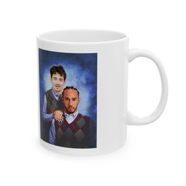Charles Leclerc & Lewis Hamilton MUG | Step Brothers  F1 Duo Tee | Racing Fan Gift | Funny Formula 1 mug  Funny Mug - Image 5