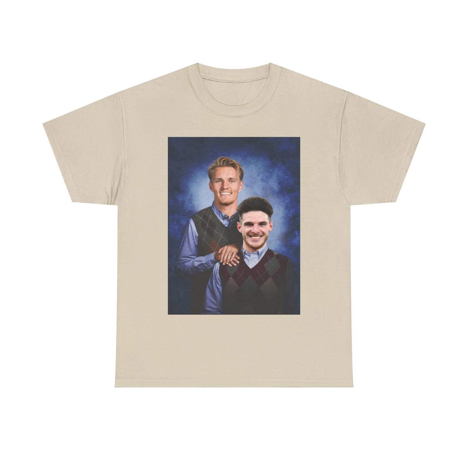 Declan Rice & Odegaard Step Brothers T-Shirt | Arsenal Football Duo Tee | Funny Gunners Fan Gift | Arsenal Merch Funny Unisex Heavy Cotton - Image 22