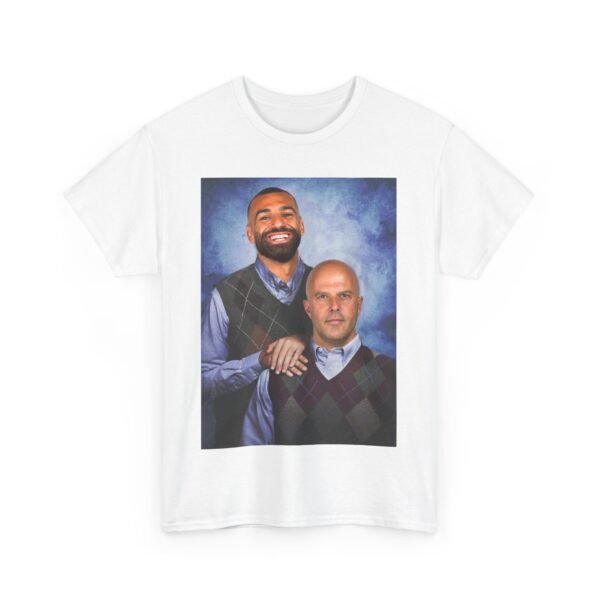 Mohamed Salah & Arne Slot Step Brothers T-Shirt | Liverpool FC Shirt | Football Manager Player Duo Shirt | Soccer Fan Gift, liverpool jersey - Image 7