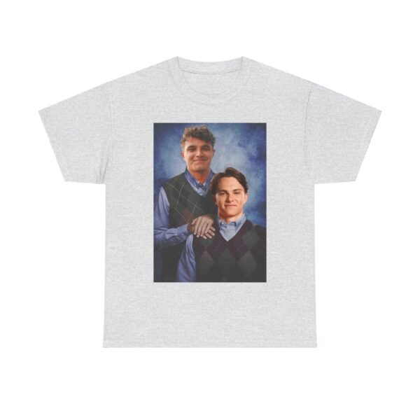 Lando Norris & Oscar Piastri Step Brothers T-Shirt | McLaren F1 Duo | Funny Racing Fan Tee | Formula 1 Gift Funny Unisex Heavy Cotton - Image 10