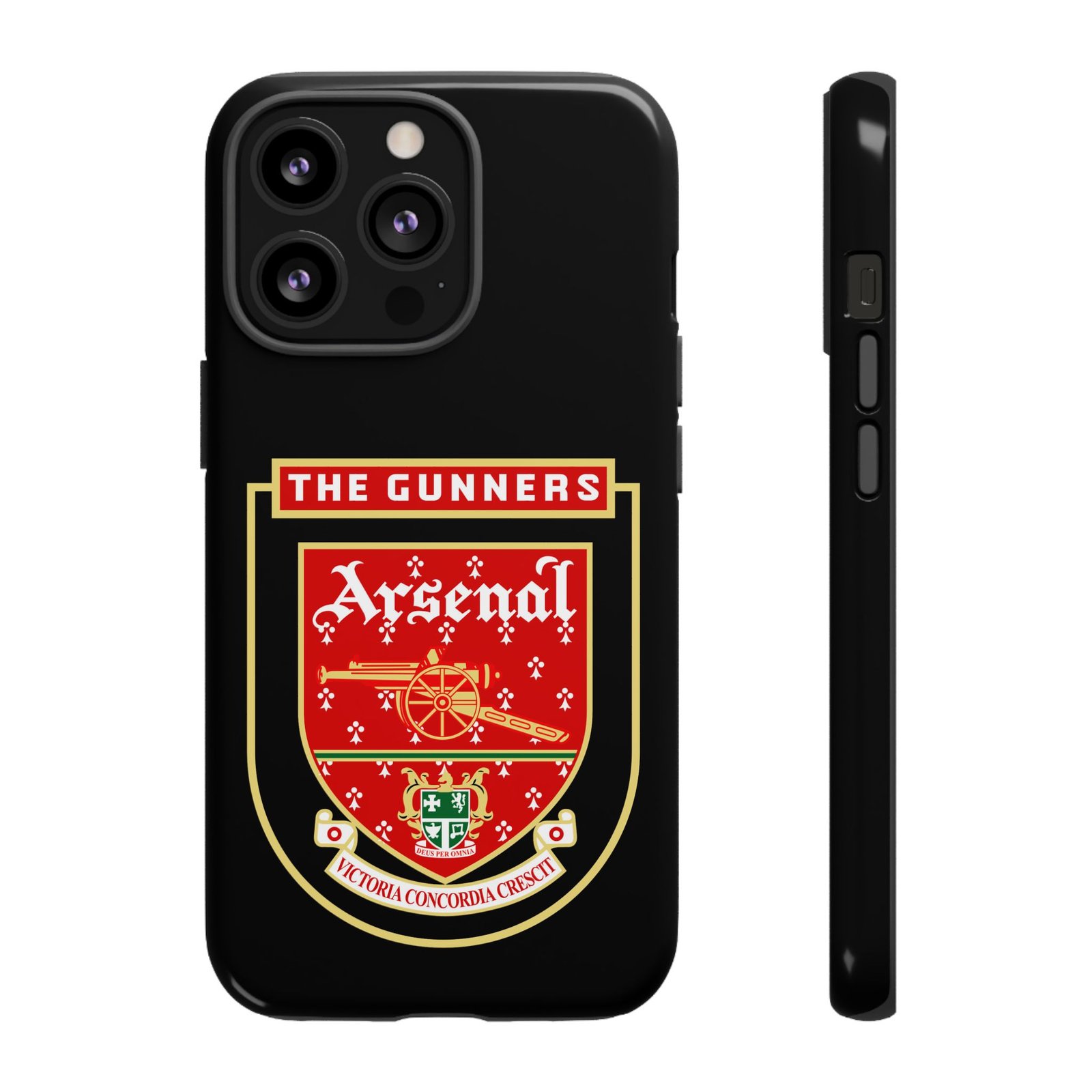 Arsenal Vintage Logo Tough Case | iPhone 15, 14, 13, Pro & Pro Max | Retro Arsenal FC Phone Case | Gunners Fan Gift Tough Cases
