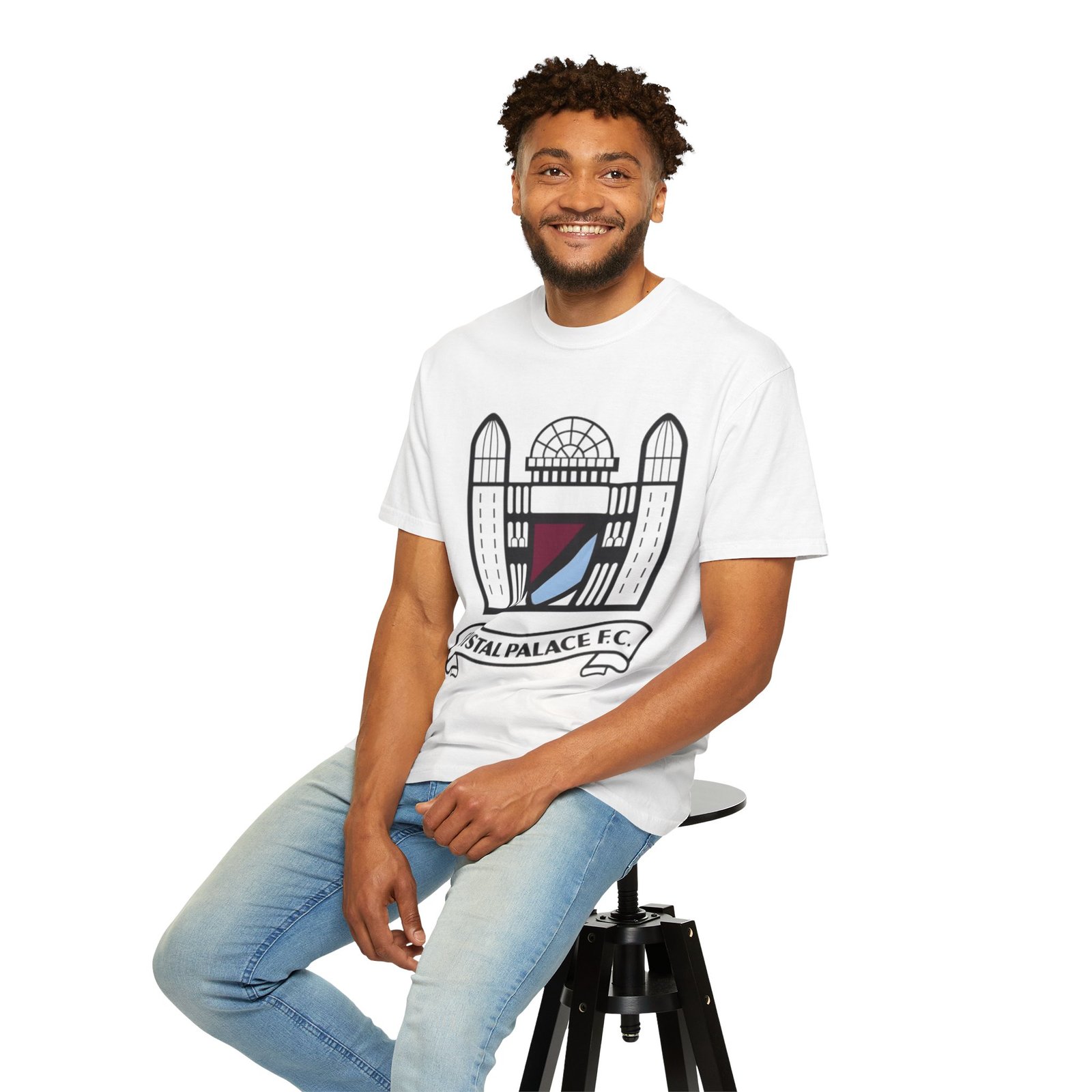 Crystal Palace Vintage T-Shirt – Retro Logo Football Tee for Fans - Image 10