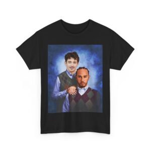 Charles & Lewis T-Shirt | Step Brothers F1 Duo Tee | Racing Fan Gift | Funny Formula 1 Shirt Unisex Heavy Cotton