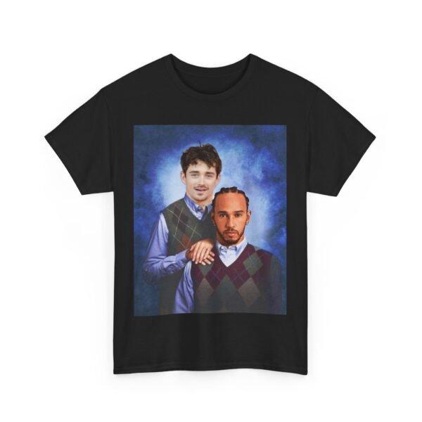 Charles & Lewis T-Shirt | Step Brothers F1 Duo Tee | Racing Fan Gift | Funny Formula 1 Shirt Unisex Heavy Cotton