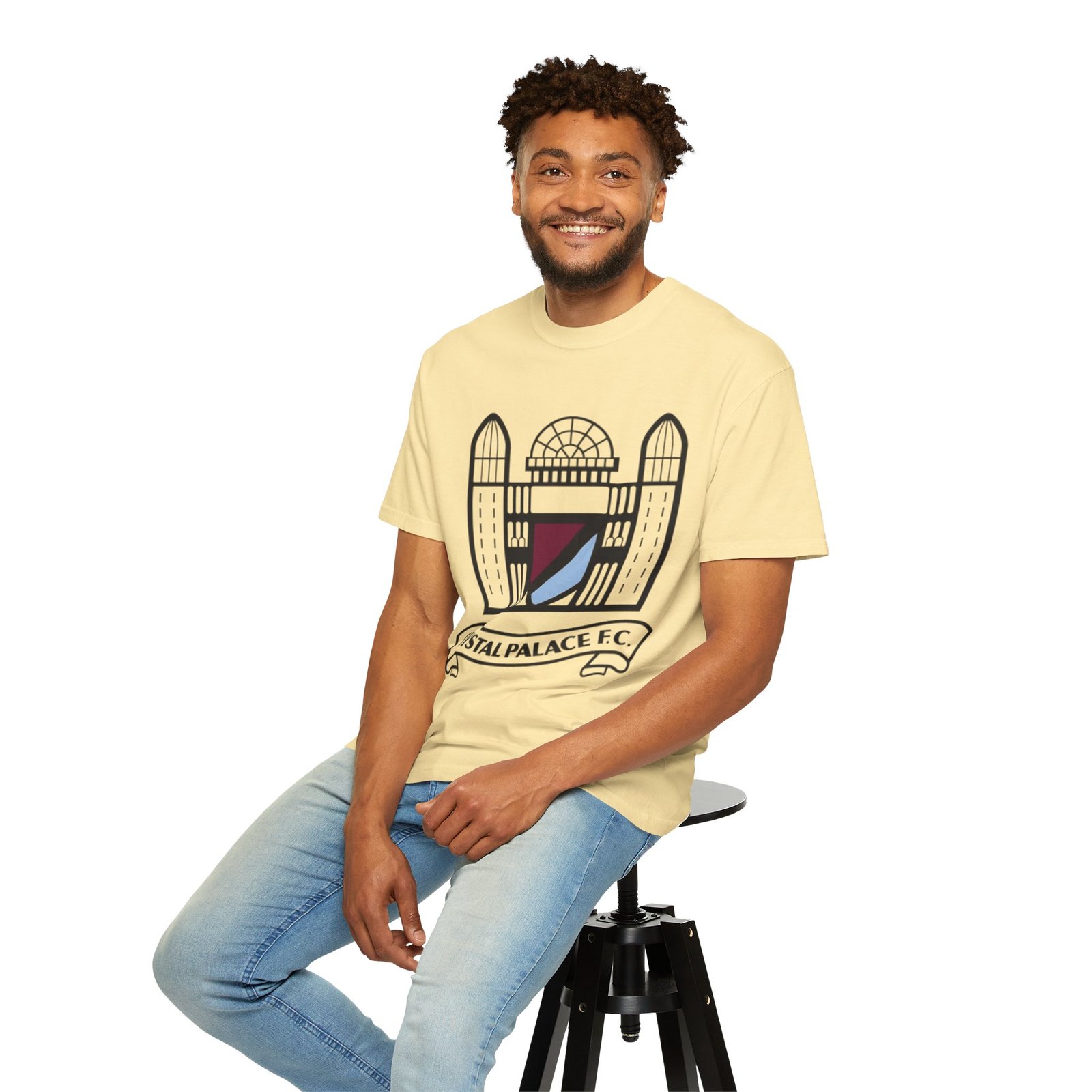 Crystal Palace Vintage T-Shirt – Retro Logo Football Tee for Fans - Image 5