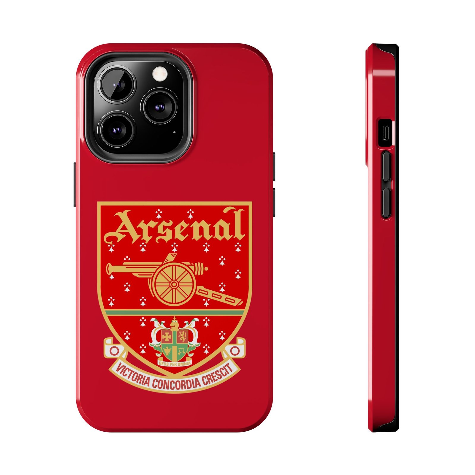 vintage Arsenal Tough Phone Case - Ideal for Fans, Durable Protection, Perfect Gift for Birthdays, Sports Events, Christmas, Custom Design