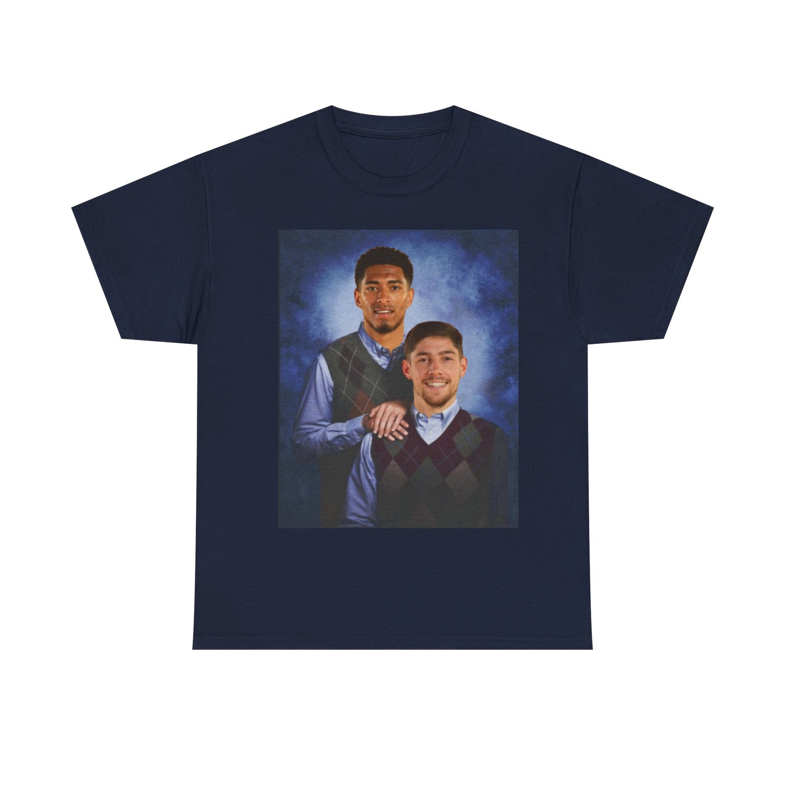 Real Madrid T-Shirt – Jude Bellingham & Valverde Step Brothers Duo – Vintage Madridista Fan Tee - Image 33