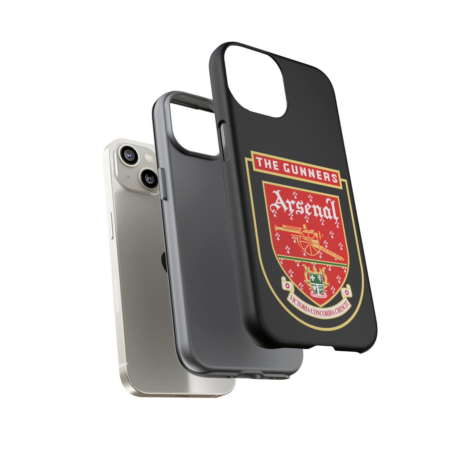 Arsenal Vintage Logo Tough Case | iPhone 15, 14, 13, Pro & Pro Max | Retro Arsenal FC Phone Case | Gunners Fan Gift Tough Cases - Image 42