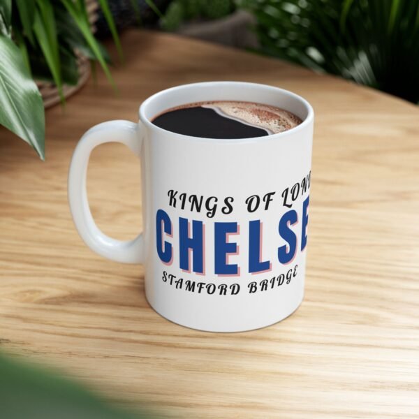 Cole Palmer & Nicolas Jackson Mug | Chelsea FC Mug | Chelsea Fan Gift | Stamford Bridge Mug | Football  Blues Duo Mug Ceramic Mug, 11oz - Image 8