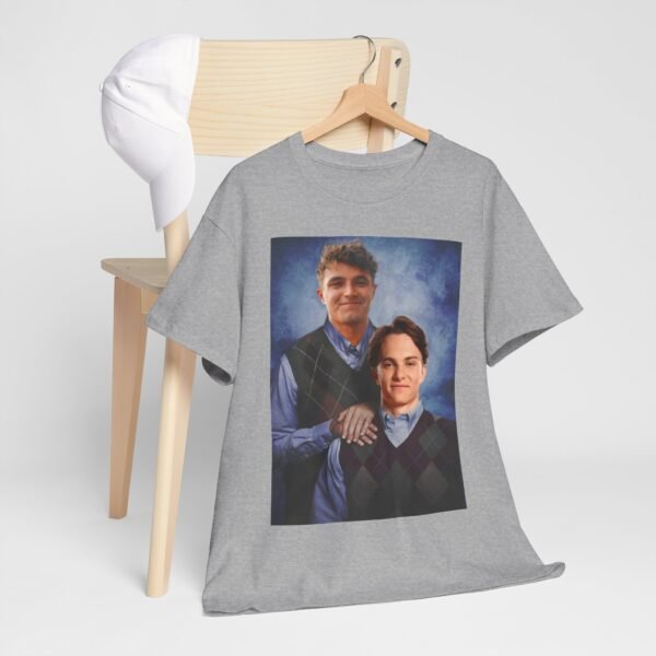 Lando Norris & Oscar Piastri Step Brothers T-Shirt | McLaren F1 Duo | Funny Racing Fan Tee | Formula 1 Gift Funny Unisex Heavy Cotton - Image 27