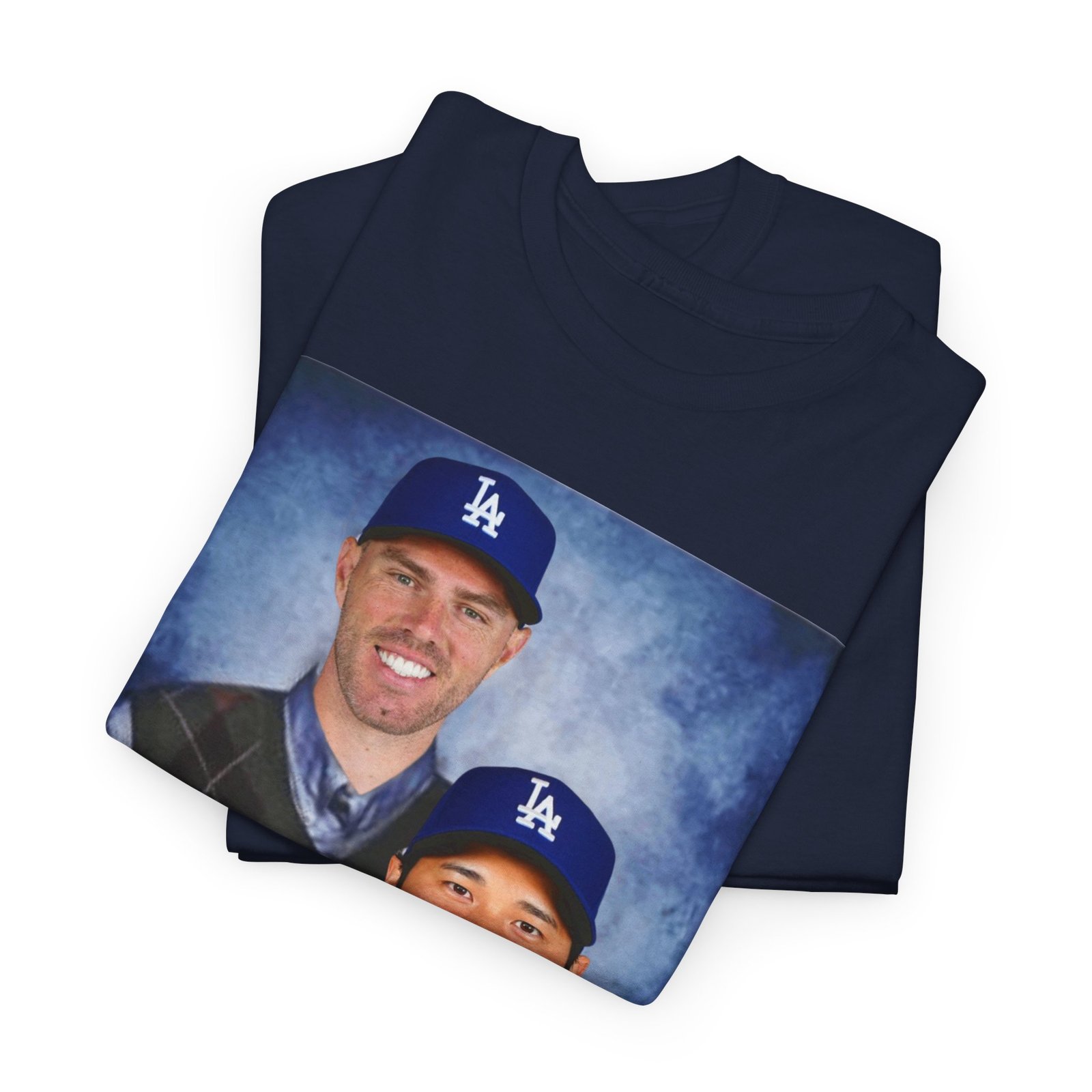 Freddie Freeman & Shohei Ohtani Step Brothers T-Shirt | LA Dodgers Baseball Tee | Funny MLB Duo Shirt | Dodgers Fan Gift Shirt - Image 3