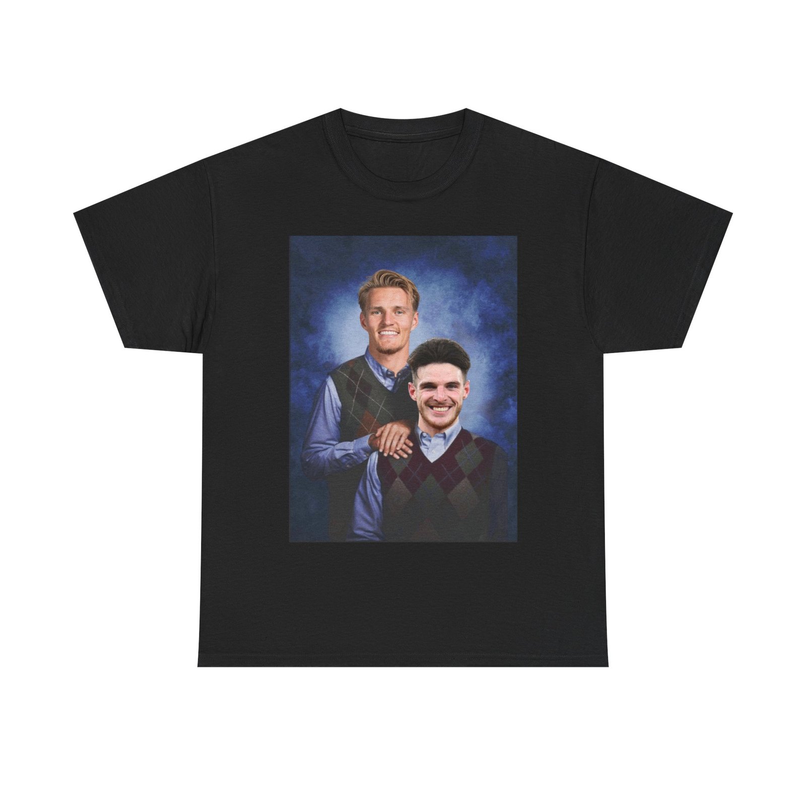 Declan Rice & Odegaard Step Brothers T-Shirt | Arsenal Football Duo Tee | Funny Gunners Fan Gift | Arsenal Merch Funny Unisex Heavy Cotton - Image 17