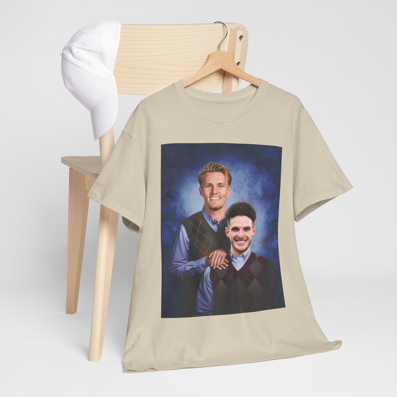 Declan Rice & Odegaard Step Brothers T-Shirt | Arsenal Football Duo Tee | Funny Gunners Fan Gift | Arsenal Merch Funny Unisex Heavy Cotton - Image 24