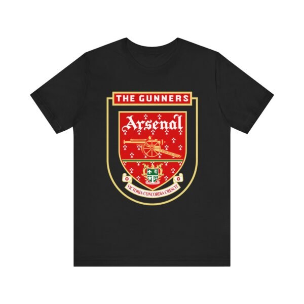 Retro Vintage Arsenal Logo T-Shirt | Arsenal Fan Tee | Arsenal FC Apparel | Gift for Him or Her | Unisex Jersey Short Sleeve Tee - Image 15