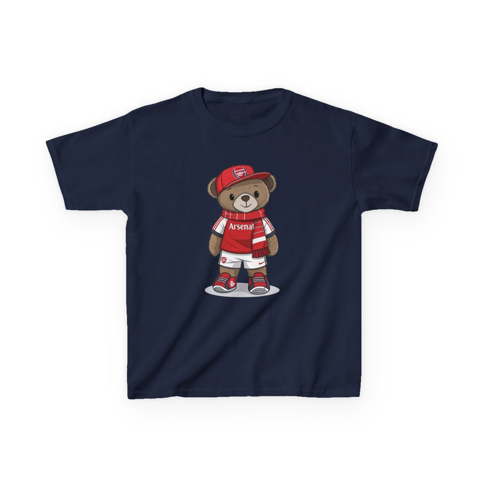 Arsenal Kids T-Shirt | Gunners Youth Football Tee | Junior Arsenal FC Shirt | Soccer Fan Gift for Kids Adorable Kids Tee with Arsenal Bear - Image 2