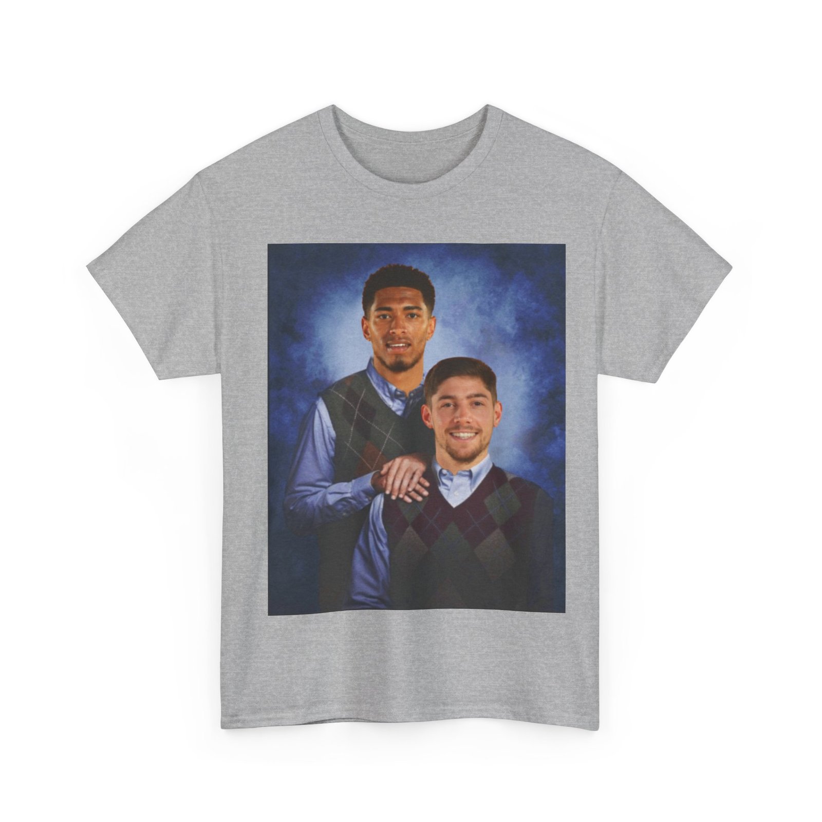Real Madrid T-Shirt – Jude Bellingham & Valverde Step Brothers Duo – Vintage Madridista Fan Tee - Image 21